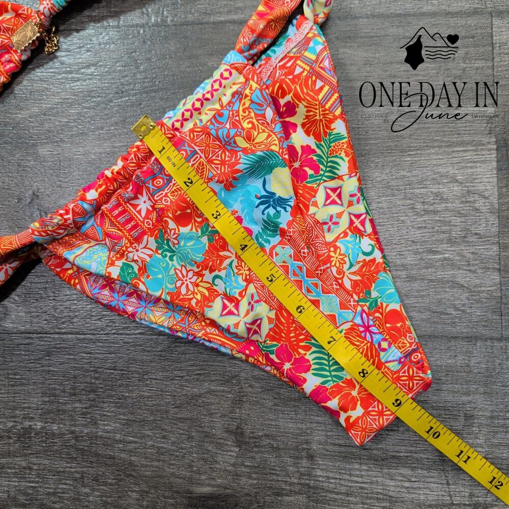 RoseSeek Adjustable Triangle Bikini Swimsuit Size S - Picture 3 of 4